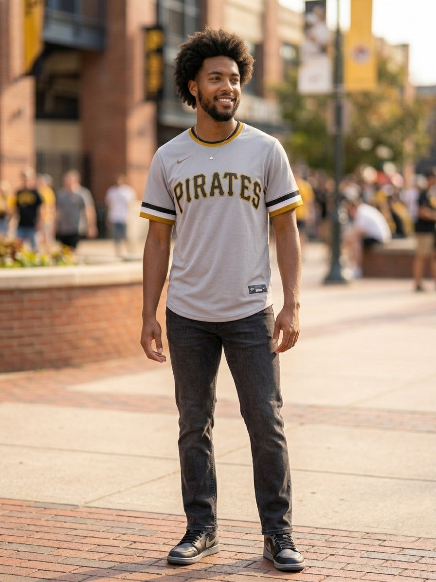 Camiseta de los Pittsburgh Pirates Oficial de la MLB